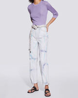 DAHOI TIE DYE STRAIGHT LEG JEANS image number null